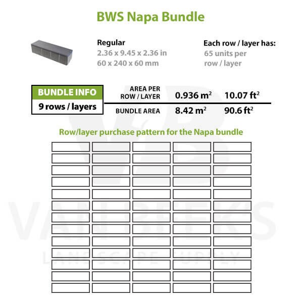 BWS Napa Concrete Paver